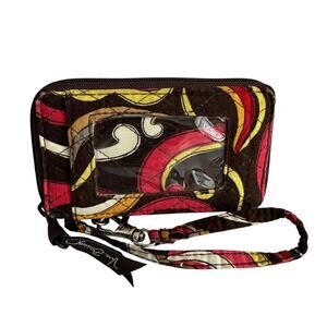 Vera Bradley Puccini All In One Wristlet Wallet Compact Carryall ID Cards Cash